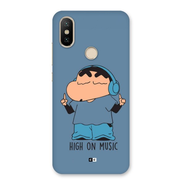High On Music Back Case for Mi A2
