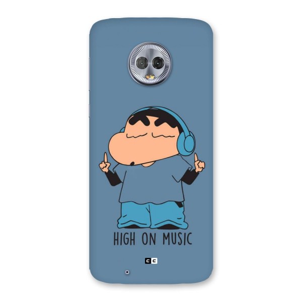 High On Music Back Case for Moto G6