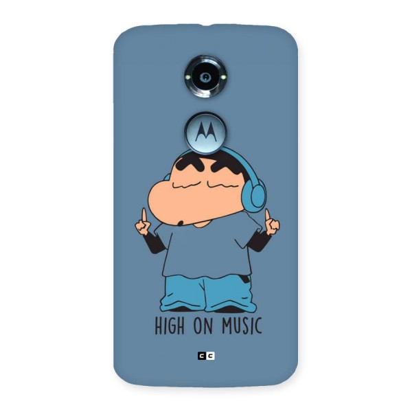 High On Music Back Case for Moto X2