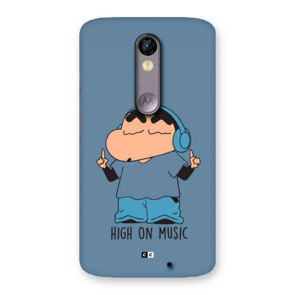 High On Music Back Case for Moto X Force
