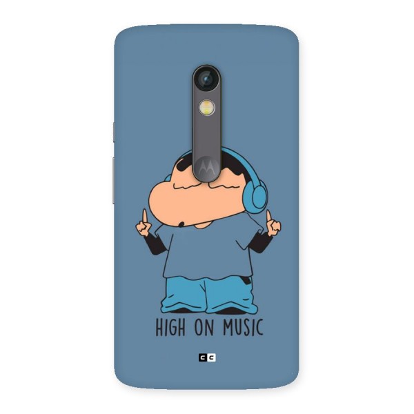 High On Music Back Case for Moto X Play