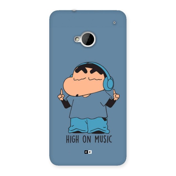 High On Music Back Case for One M7 (Single Sim)