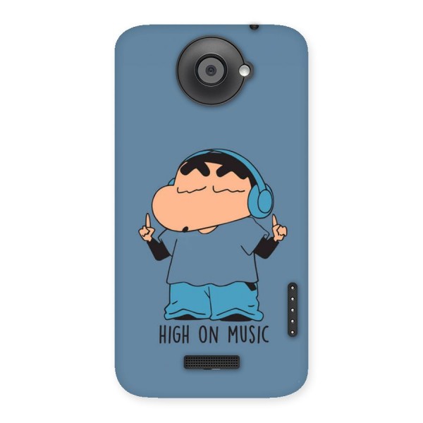 High On Music Back Case for One X