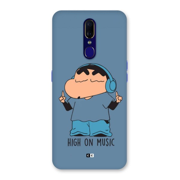 High On Music Back Case for Oppo A9