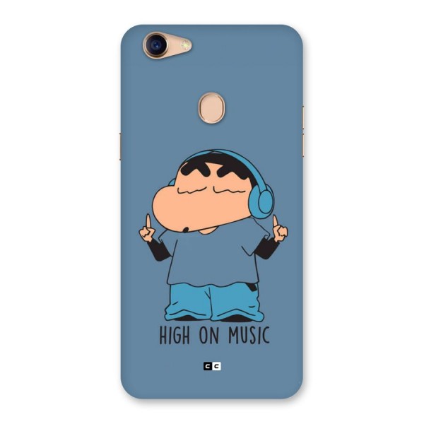 High On Music Back Case for Oppo F5 Youth