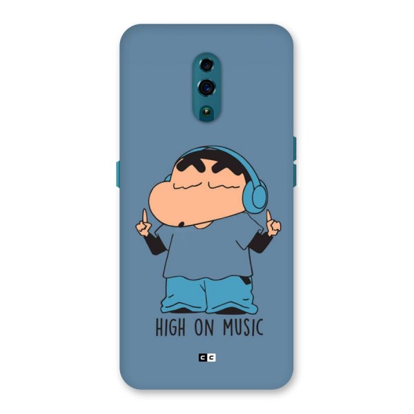 High On Music Back Case for Oppo Reno