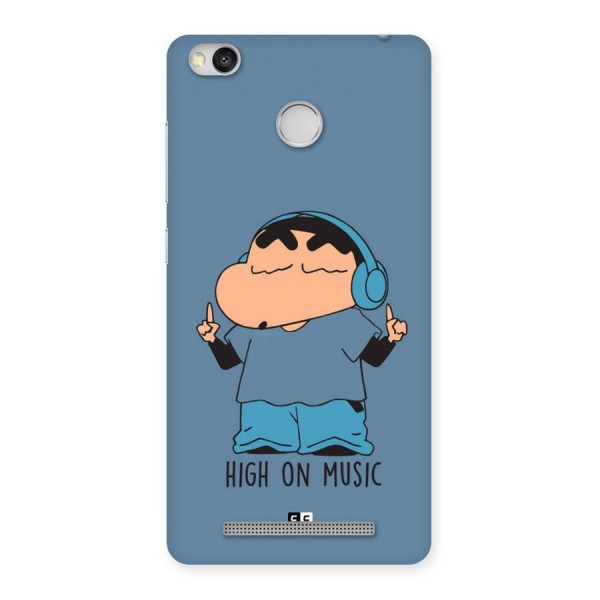 High On Music Back Case for Redmi 3S Prime