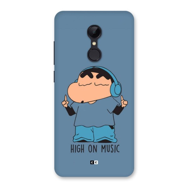High On Music Back Case for Redmi 5