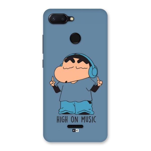 High On Music Back Case for Redmi 6