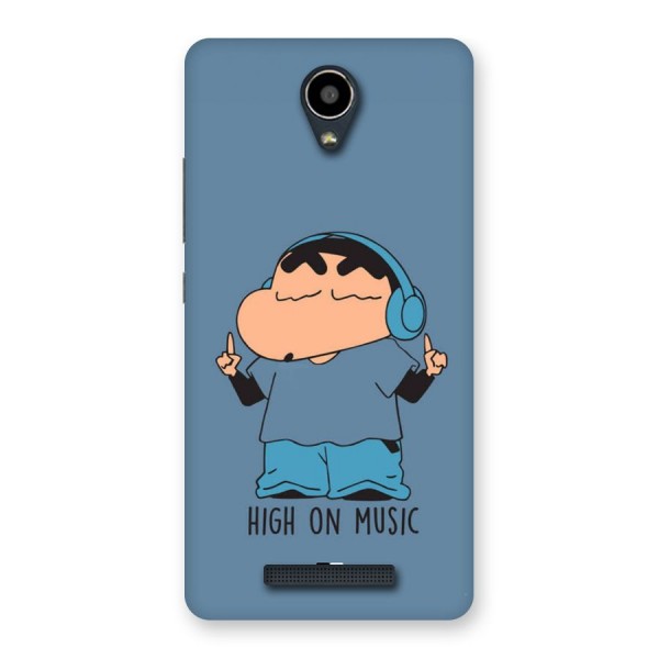 High On Music Back Case for Redmi Note 2