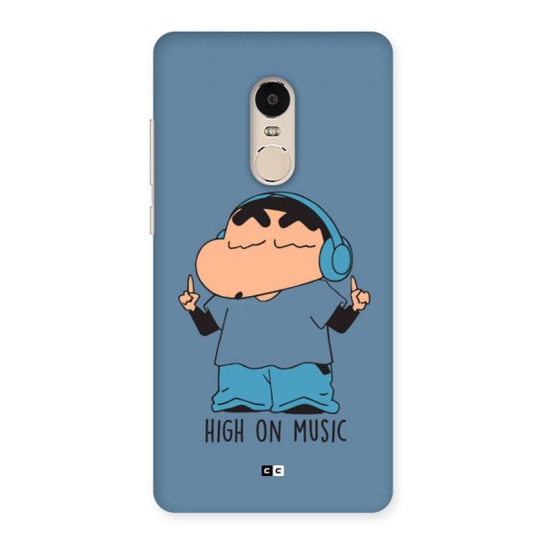 High On Music Back Case for Redmi Note 4
