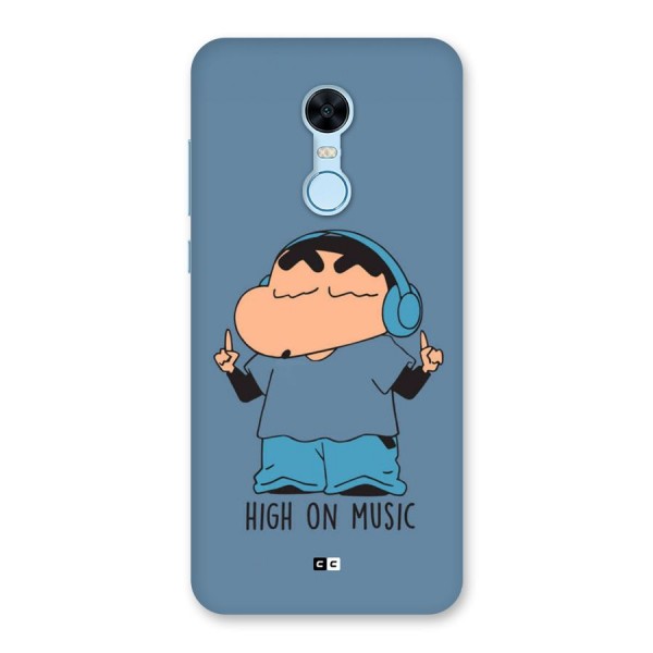 High On Music Back Case for Redmi Note 5