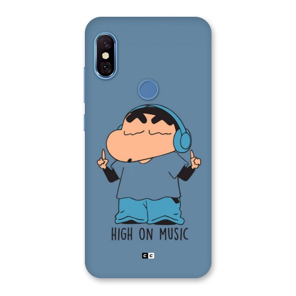 High On Music Back Case for Redmi Note 6 Pro