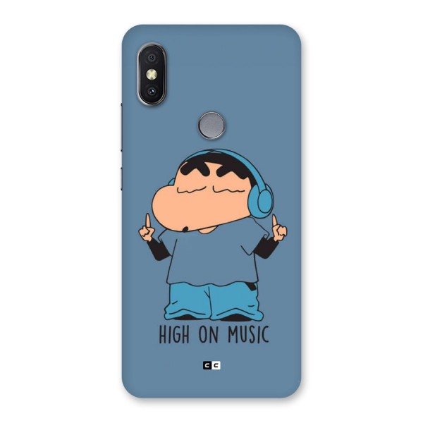 High On Music Back Case for Redmi Y2