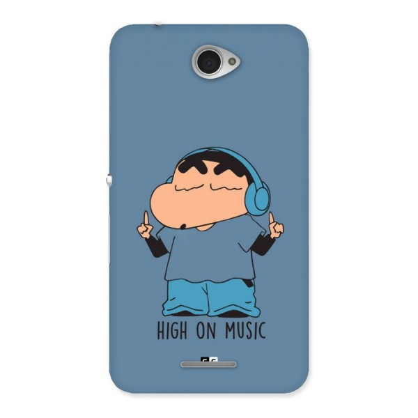 High On Music Back Case for Xperia E4