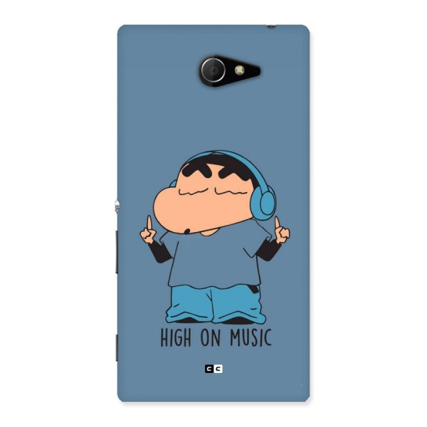 High On Music Back Case for Xperia M2