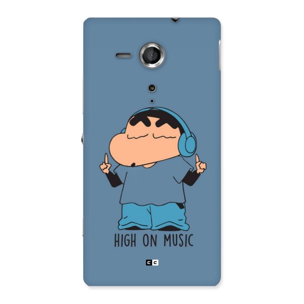 High On Music Back Case for Xperia Sp