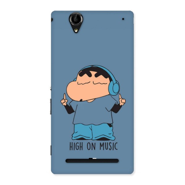 High On Music Back Case for Xperia T2