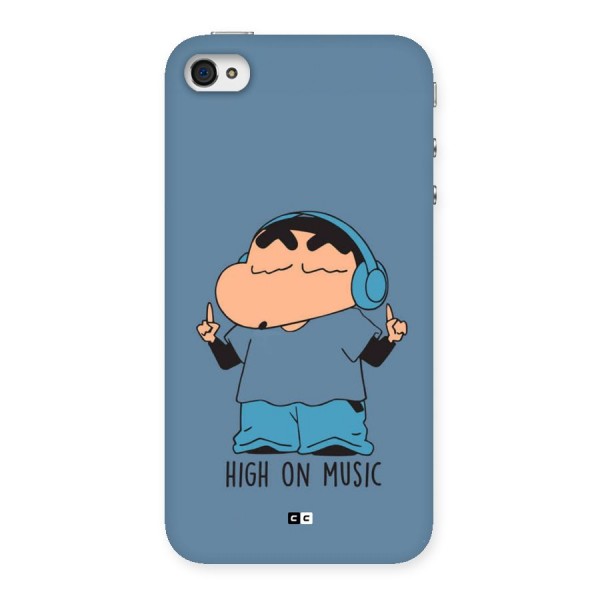 High On Music Back Case for iPhone 4 4s