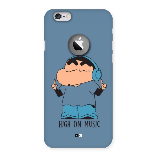 High On Music Back Case for iPhone 6 Logo Cut