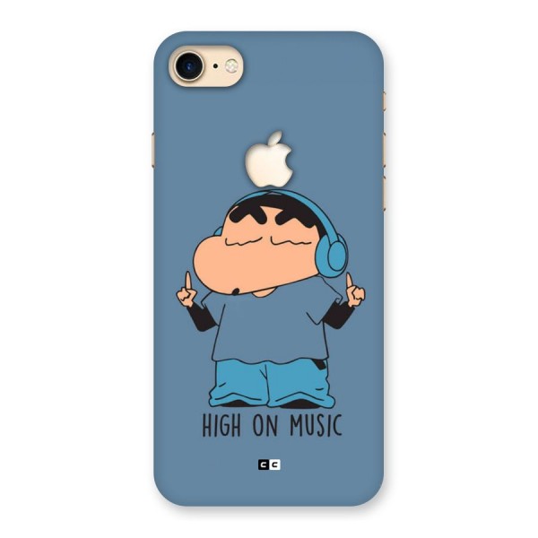 High On Music Back Case for iPhone 7 Apple Cut