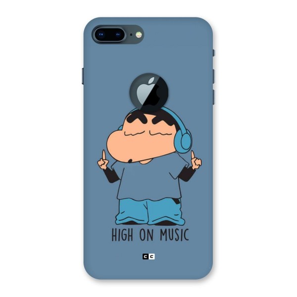 High On Music Back Case for iPhone 7 Plus Logo Cut