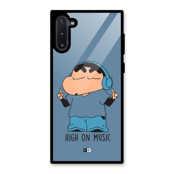 High On Music Glass Back Case for Galaxy Note 10