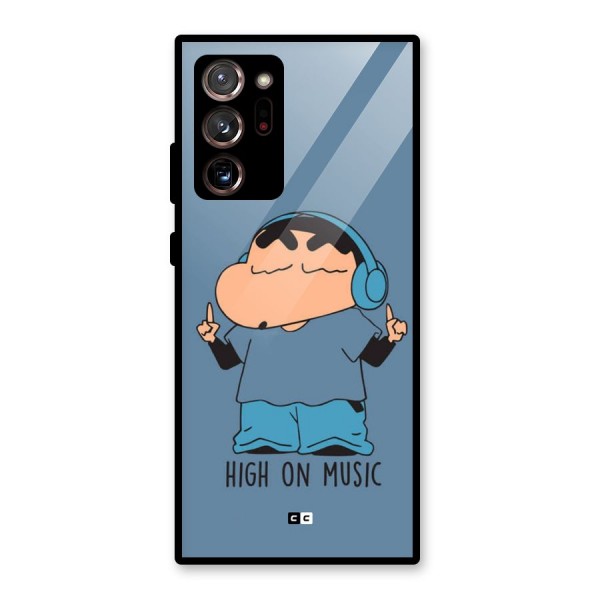 High On Music Glass Back Case for Galaxy Note 20 Ultra 5G