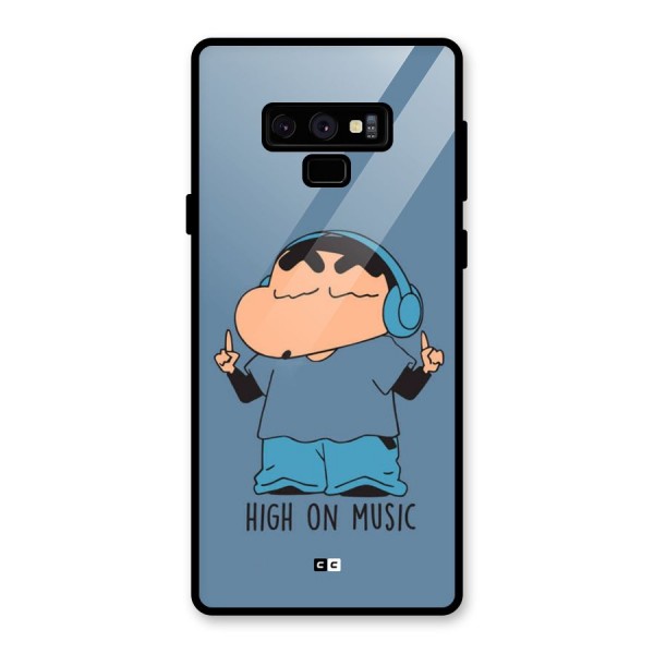 High On Music Glass Back Case for Galaxy Note 9