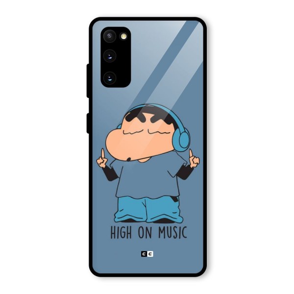 High On Music Glass Back Case for Galaxy S20 FE 5G