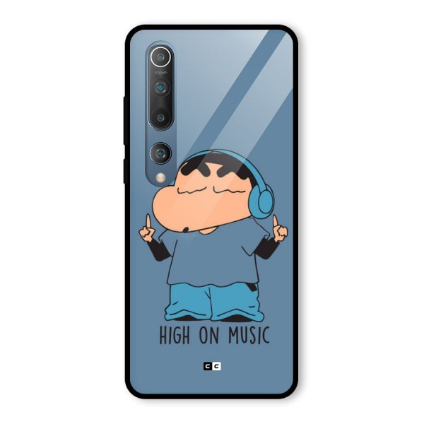High On Music Glass Back Case for Mi 10
