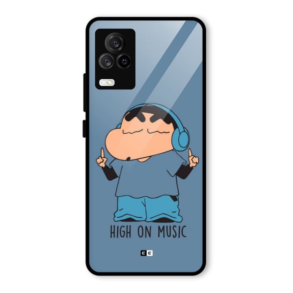 High On Music Glass Back Case for Vivo iQOO 7 Legend 5G