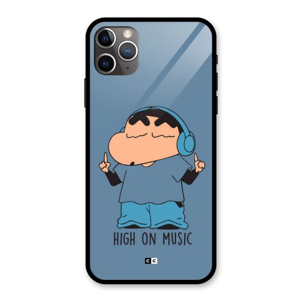 High On Music Glass Back Case for iPhone 11 Pro Max