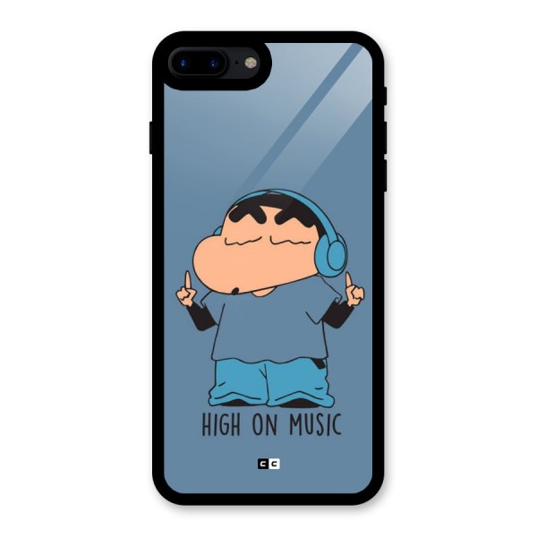 High On Music Glass Back Case for iPhone 7 Plus