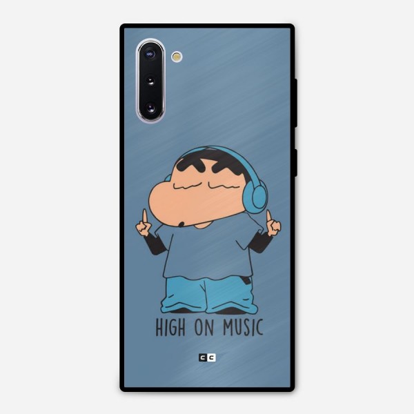 High On Music Metal Back Case for Galaxy Note 10