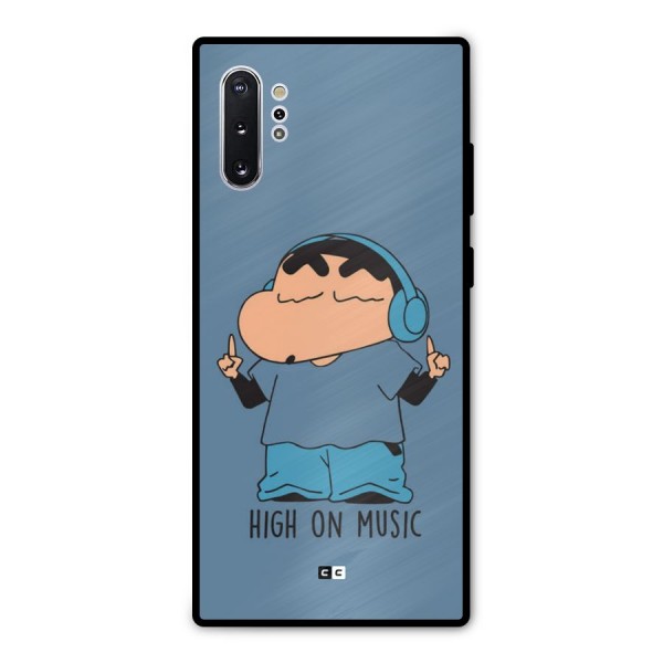 High On Music Metal Back Case for Galaxy Note 10 Plus