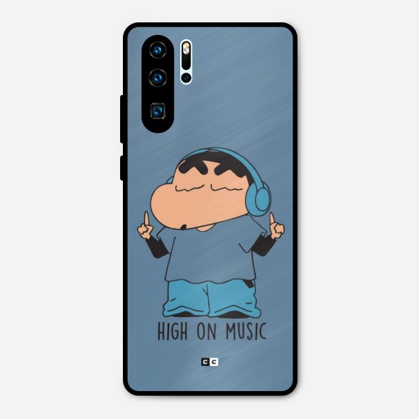 High On Music Metal Back Case for Huawei P30 Pro
