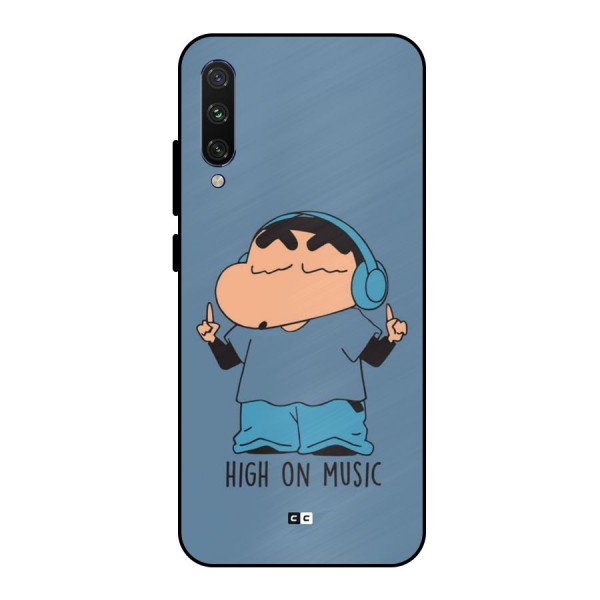 High On Music Metal Back Case for Mi A3