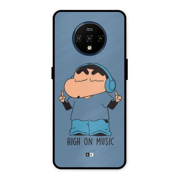 High On Music Metal Back Case for OnePlus 7T