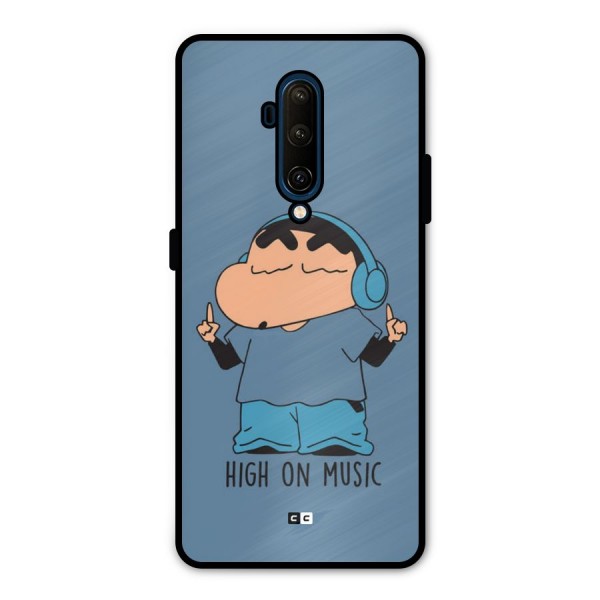 High On Music Metal Back Case for OnePlus 7T Pro