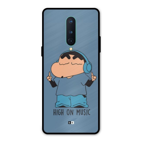 High On Music Metal Back Case for OnePlus 8