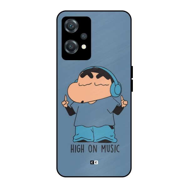 High On Music Metal Back Case for OnePlus Nord CE 2 Lite 5G