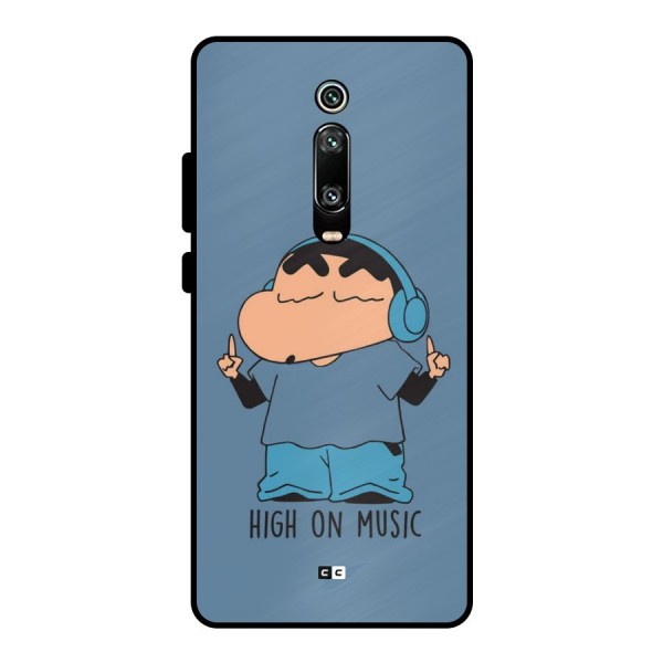 High On Music Metal Back Case for Redmi K20