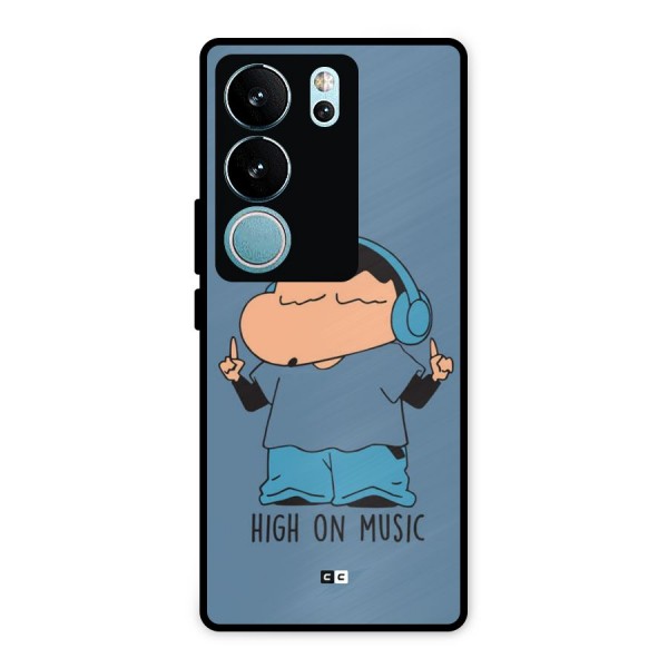 High On Music Metal Back Case for Vivo V29