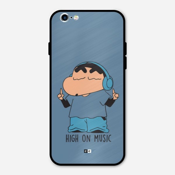 High On Music Metal Back Case for iPhone 6 6s