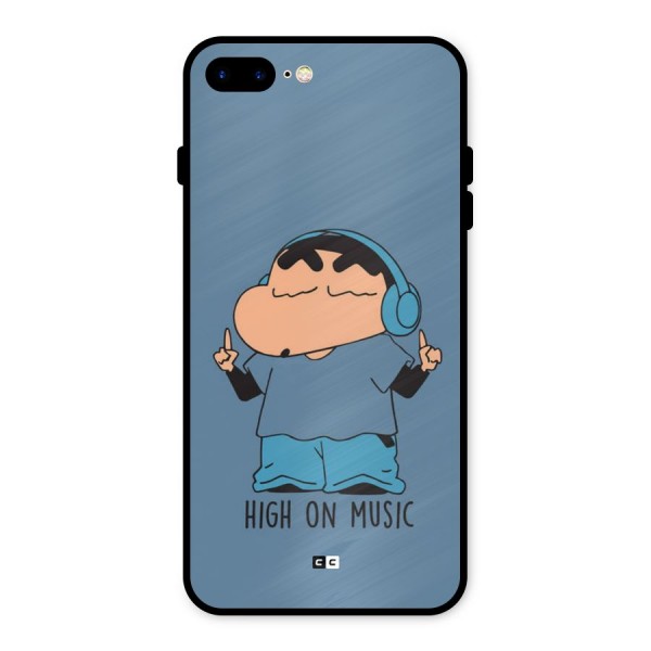 High On Music Metal Back Case for iPhone 7 Plus