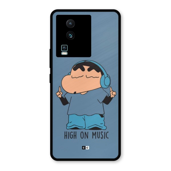High On Music Metal Back Case for iQOO Neo 7 Pro
