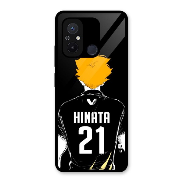 Hinata 21 Glass Back Case for Redmi 12C