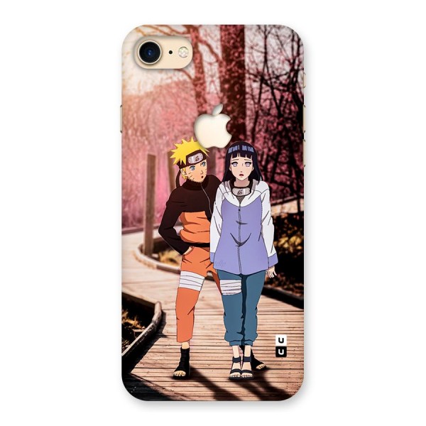Hinata Annoyed Back Case for iPhone 7 Apple Cut