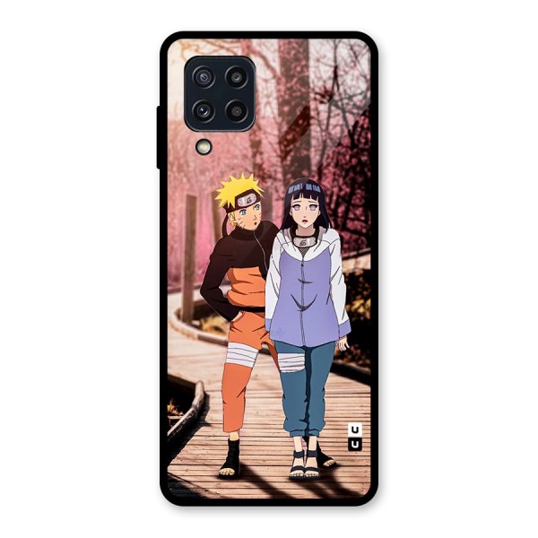 Hinata Annoyed Glass Back Case for Galaxy M32